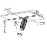 AQFORM TRIBA mini LED high multitrack 16475 do szyny HIGH MULTITRACK