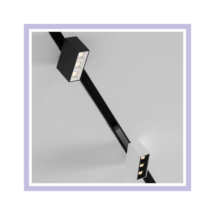 AQFORM RAFTER points LED high multitrack 9cm, 14cm możliwość obracania