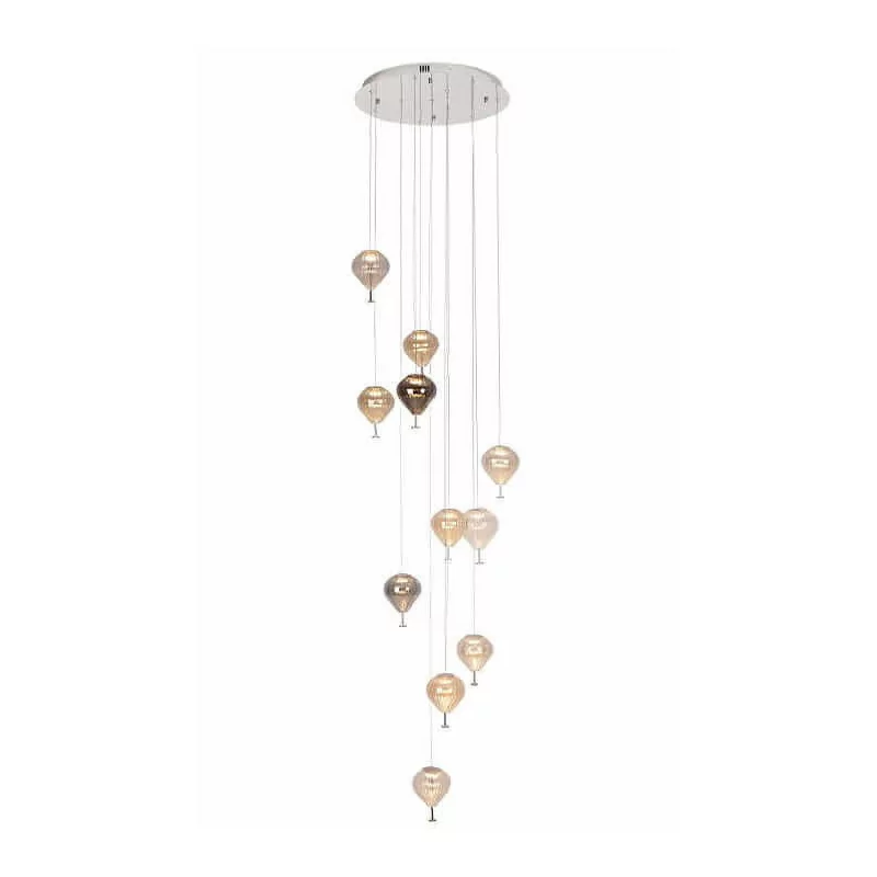 MAXLIGHT Palloncini 11 lampa wisząca LED 3000K 11x6W elegancka lampa