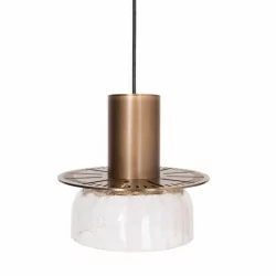 MAXlight Signature P0530/1/2 LED hanging lamps brass, metal + glass