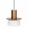 MAXlight Signature P0530/1/2 LED hanging lamps brass, metal + glass