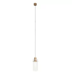 MAXlight Signature P0530/1/2 LED hanging lamps brass, metal + glass