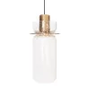 MAXlight Signature P0530/1/2 LED hanging lamps brass, metal + glass