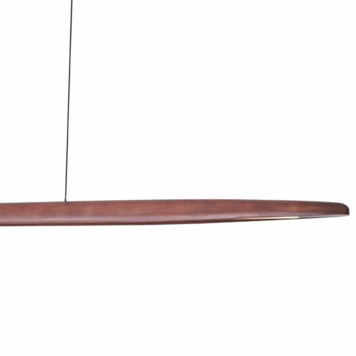 MAXLIGHT Woody P0598 lampa wisząca drewno LED 3000K ciemny las