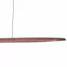 MAXLIGHT Woody P0598 hanging lamp wood LED 3000K dark forest