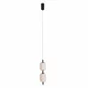 MAXLIGHT Elena P0537D lampa wisząca LED kolor czarny i białe kule