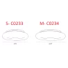 MAXLIGHT DUO C0233/4 LED ceiling lamps metal + acrylic white 3000K 2 sizes