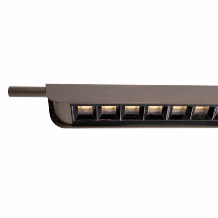 MAXLIGHT Jo-Jo P0596/7 lampa wisząca LED 40W metal czarny+ złoty/szary