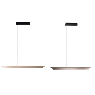 MAXLIGHT Jo-Jo P0596/7 lampa wisząca LED 40W metal czarny+ złoty/szary