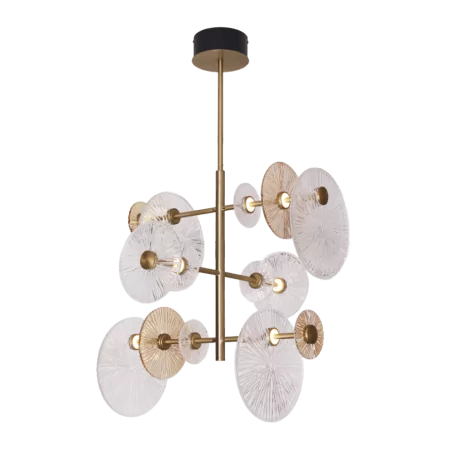 Maxlight Allure P0541 modna lampa ze szklanymi kloszami LED 3000K Maxlight Allure P0541 modna lampa ze szklanymi kloszami LED 3000K