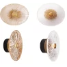 MAXlight Allure W0355/6 gold LED wall lamp 5W 3000K, metal/glass