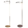 Maxlight Lozanna F0050, F0061 floor lamp gold, brown LED 3000K