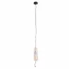 MAXLIGHT Mauri P0588/9/90 lampa wisząca E14 czarna, metal i szkło