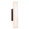 Maxlight Fayette elegant LED wall lamp aluminum + glass, gold, black