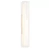 Maxlight Fayette elegant LED wall lamp aluminum + glass, gold, black