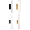 Maxlight Fayette elegant LED wall lamp aluminum + glass, gold, black