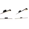 MAXlight Tampa C0241/2/3/4 LED wall lamp 3000K aluminum black IP44