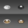 BPM KLIMT FIX 20135 recessed luminaire with a white, black LED frame