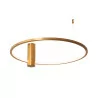MAXLIGHT Queen C0239/40 LED ceiling lamp 3000K brushed gold 2 sizes