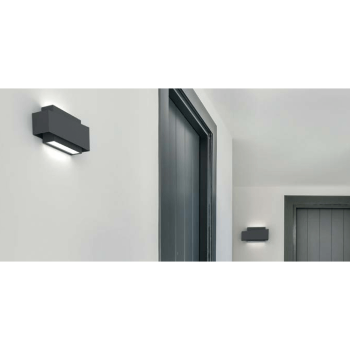 BPM KUU 410014 LED wall lamp 3000K white, black IP20 3-year warranty