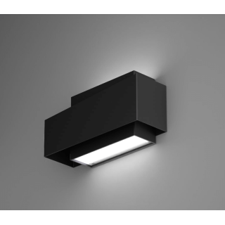 BPM KUU 410014 LED wall lamp 3000K white, black IP20 3-year warranty