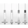 AQFORM MODERN GLASS Tube GU10 suspended 50470, 50529