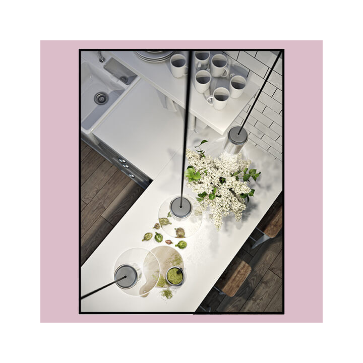 AQFORM MODERN GLASS Flared GU10 suspended 50471, 50530
