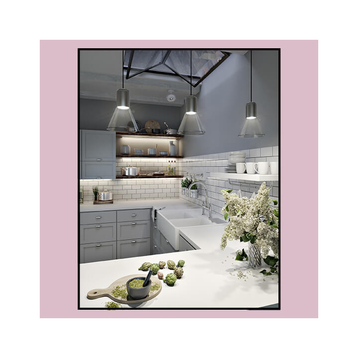 AQFORM MODERN GLASS Flared LED 230V suspended 50477, 50536