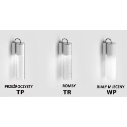 AQFORM MODERN GLASS Tube LED kinkiet 8,5W 26522, 26523, 26525