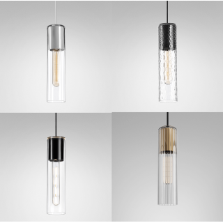 AQFORM MODERN GLASS Tube E27 suspended 50473, 50532