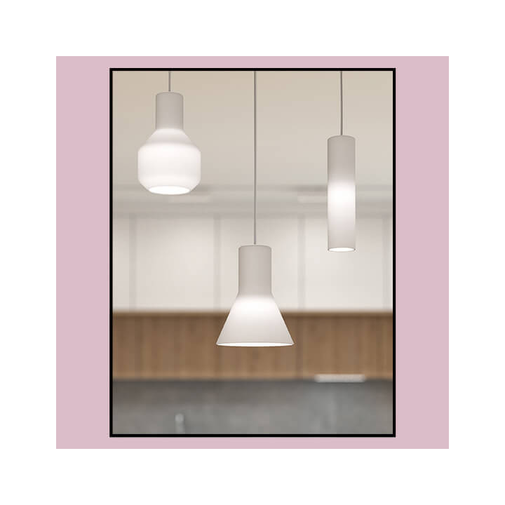 AQFORM MODERN GLASS Barrel LED 230V suspended