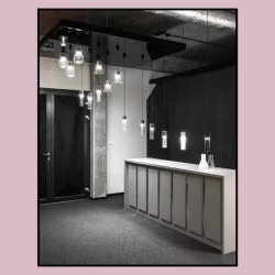 AQFORM MODERN GLASS Barrel LED 230V zwieszany