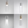 AQFORM MODERN GLASS Tube LED 230V suspended 50476, 50535