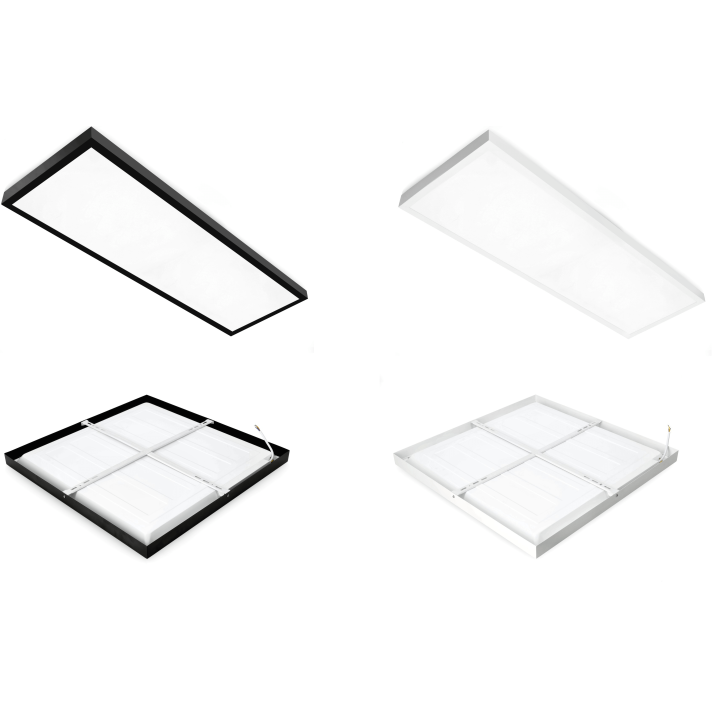 KOBI Panel LED BRISBANE PREMIUM 30x120 36W CZARNY, BIAŁY 4000K