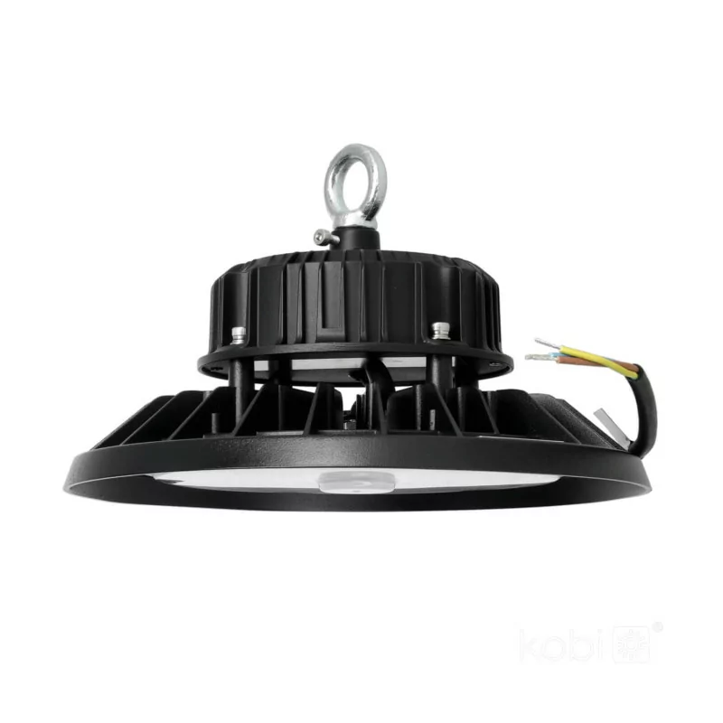 Oprawa przemysłowa KOBI LED RIO PRO moc 100W, 200W 4000K czarna