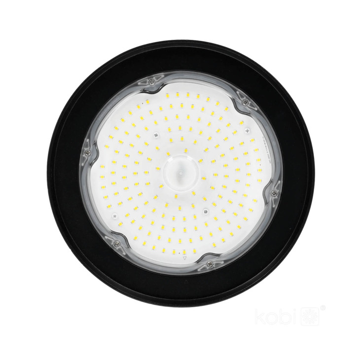Oprawa przemysłowa KOBI LED RIO PRO moc 100W, 200W 4000K czarna