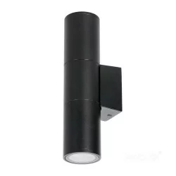 Kobi QUERK 3 outdoor wall lamp 2xGU10 IP54 black, up and down
