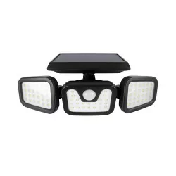 Kobi SOLAR lampa solarna LED 6000K z czujnikiem ruchu, montaż ścienny