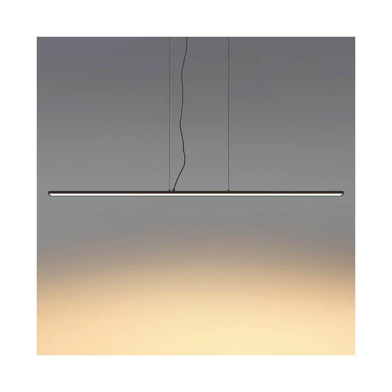 ELKIM SLIMA/Z 122 oblong LED hanging lamp 61-203cm white, black