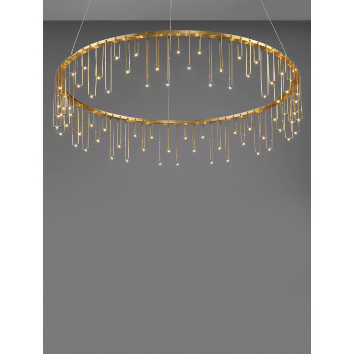 LUCES HUARAZ LE44455/6 LED lamp gold, diameter 65/80cm 3000K IP20