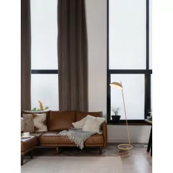 LUCES VIBORAL LE44526/7 LED floor lamp 30W black, gold 3000K