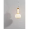 LUCES ARROYOS LE44494/5 elegant LED hanging lamp gold 2 sizes