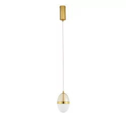 LUCES ARENA LE44329/30 LED hanging lamp 3000K, gold, 2 sizes