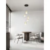 LUCES ARENA LE44331 złota lampa wisząca LED 3000K 59W elegancki design