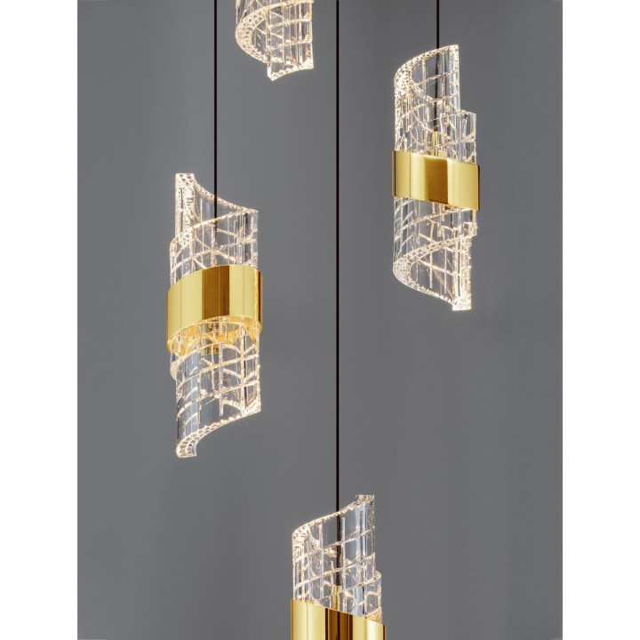 LUCES PAITA LE44351 elegant hanging lamp gold LED 3000K 41W IP20