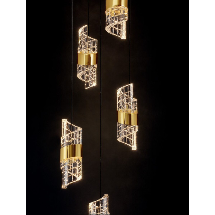 LUCES PAITA LE44351 elegant hanging lamp gold LED 3000K 41W IP20