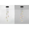 LUCES PAITA LE44351 elegancka lampa wisząca złota LED 3000K 41W IP20