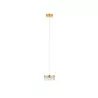 LUCES MINEROS LE44581 lampa wisząca złota LED 6W, 3000K nowoczesna