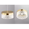 LUCES MINEROS LE44581 gold LED hanging lamp 6W, 3000K modern