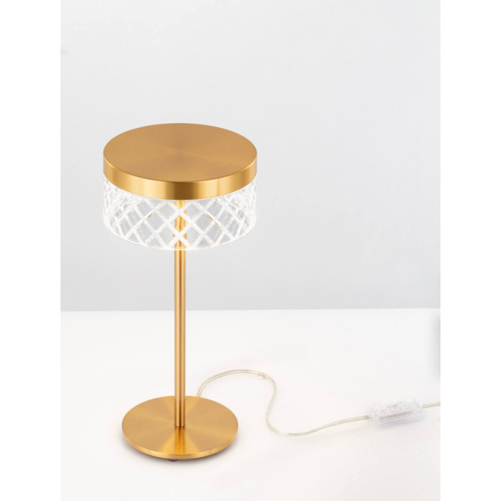 LUCES MINEROS LE44584 LED table lamp 6W 3000K 383lm gold